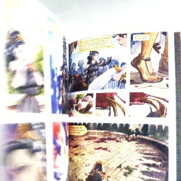 1st PRINTING 2016 WONDER WOMAN The True Amazon Jill Thompson H/C Book - Picture 9 of 10